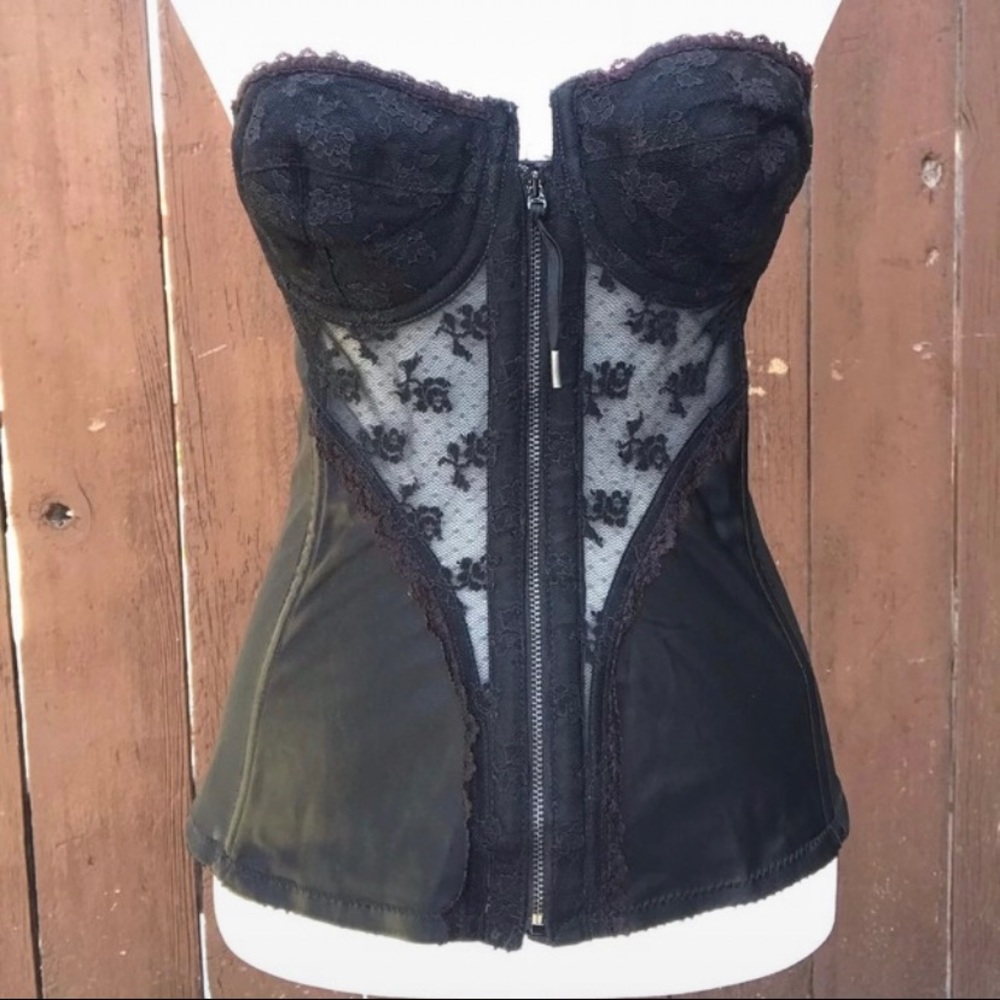 Frederick’s of Hollywood Black Corset